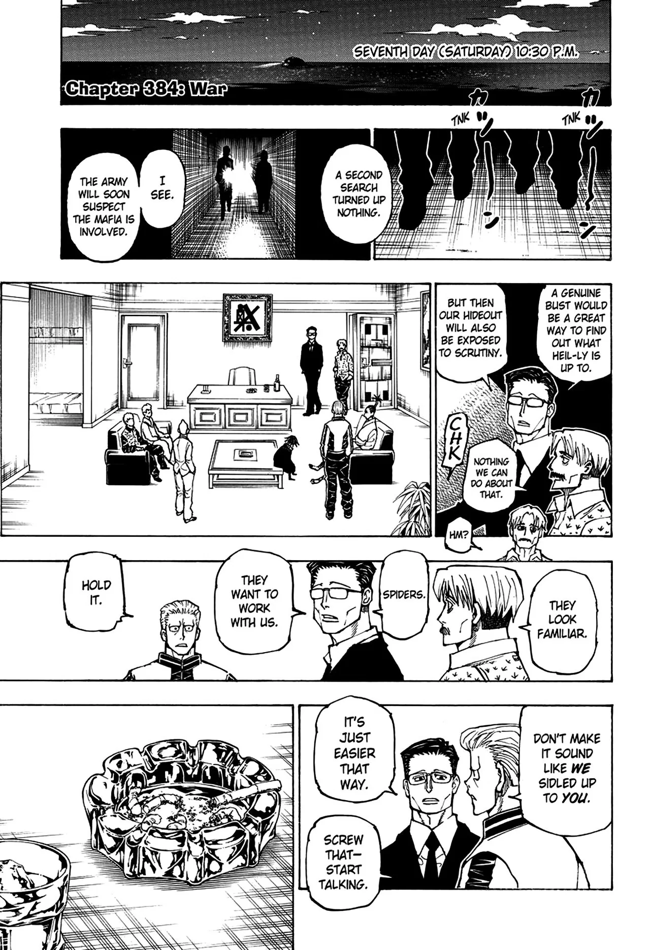 Hunter x Hunter Chapter 384 – Page 1