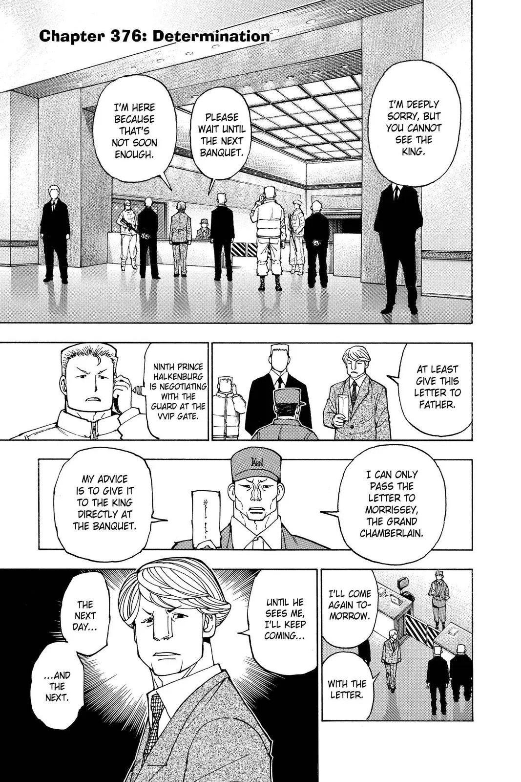 Hunter x Hunter Chapter 376 – Page 1