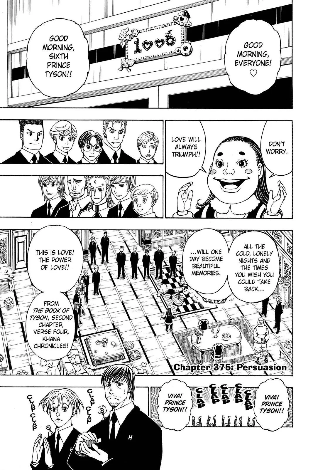 Hunter x Hunter Chapter 375 – Page 1
