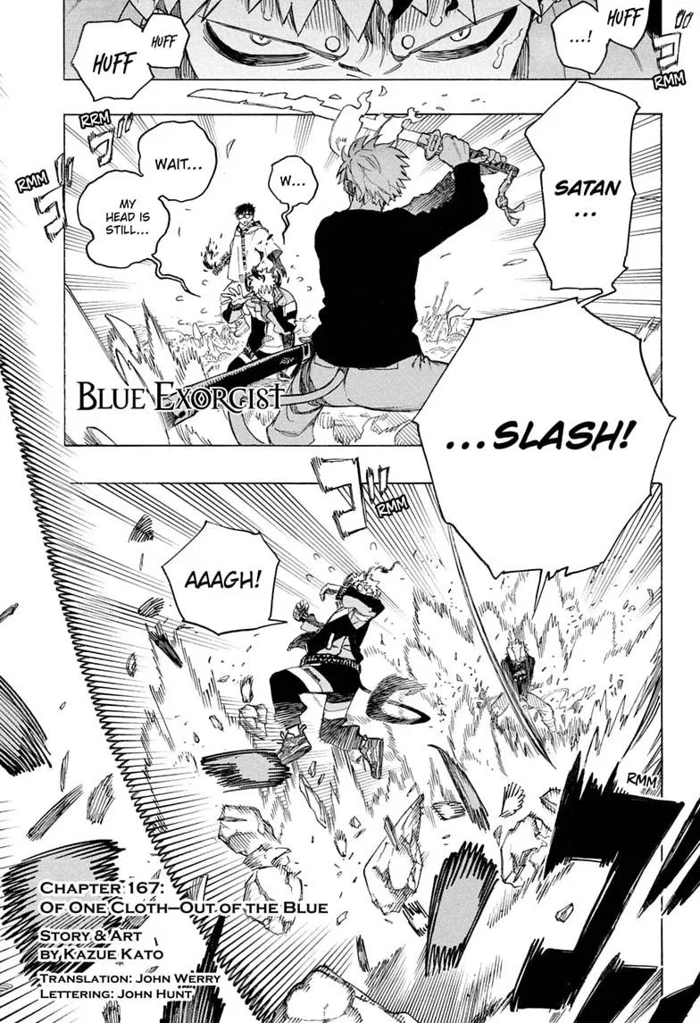 Blue Exorcist Chapter 167 – Page 1