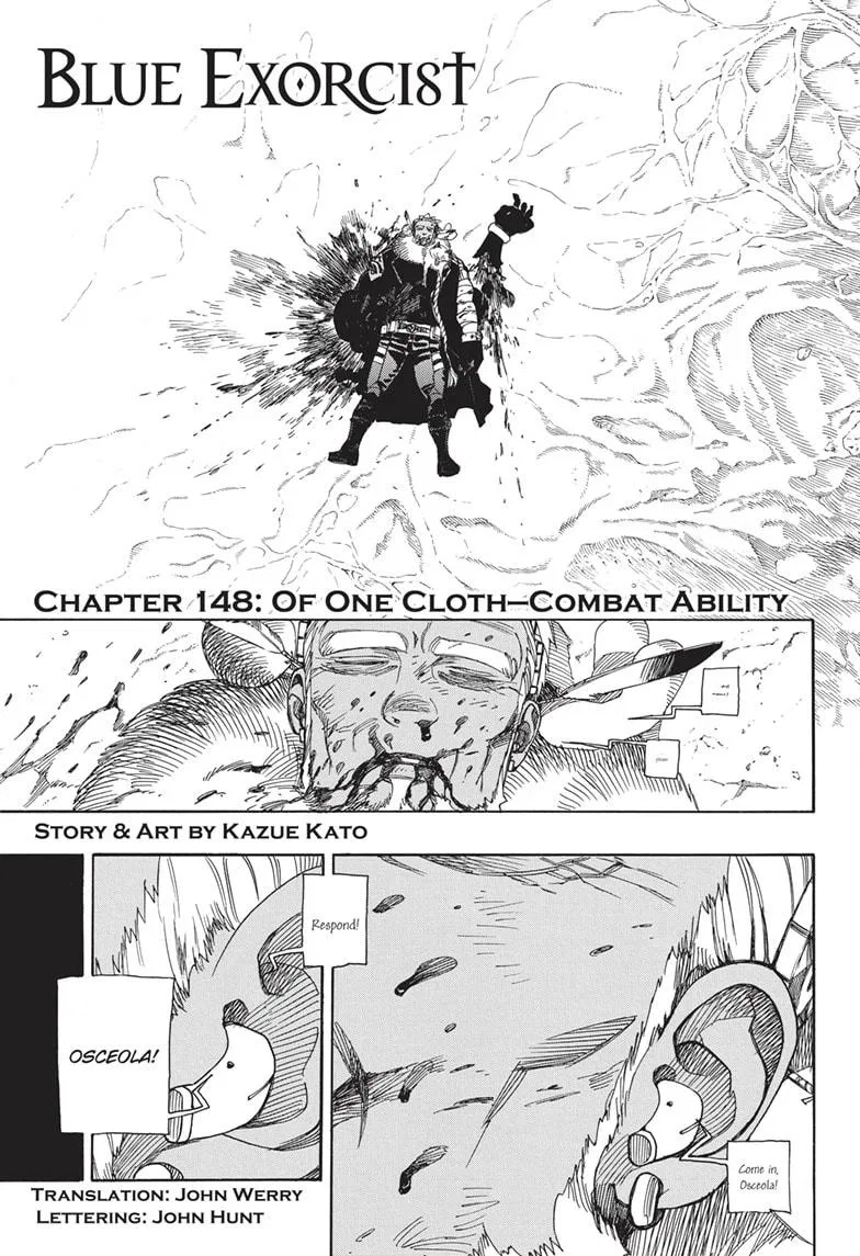 Blue Exorcist Chapter 148 – Page 1