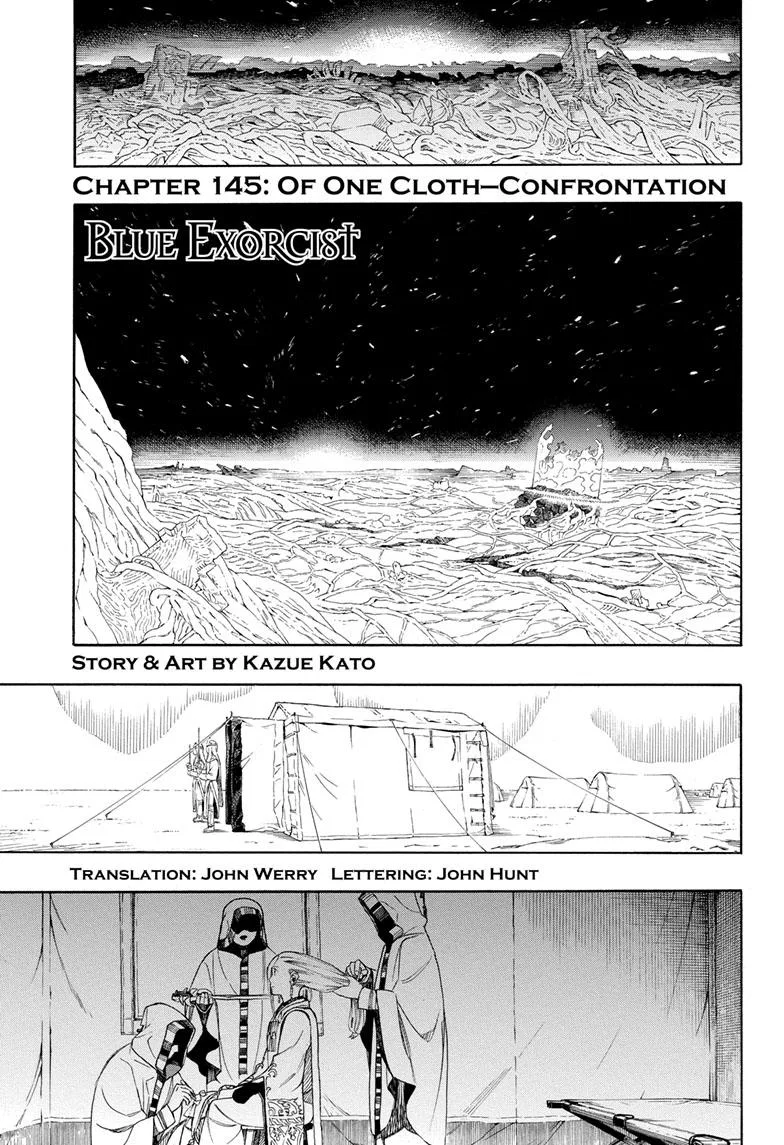 Blue Exorcist Chapter 145 – Page 1