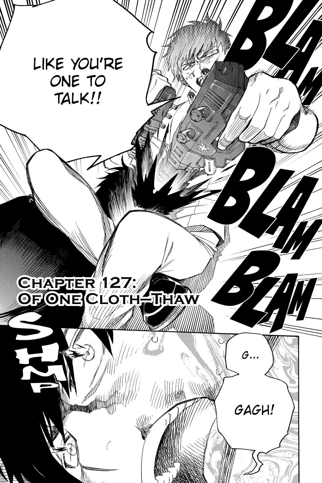 Blue Exorcist Chapter 127 – Page 1