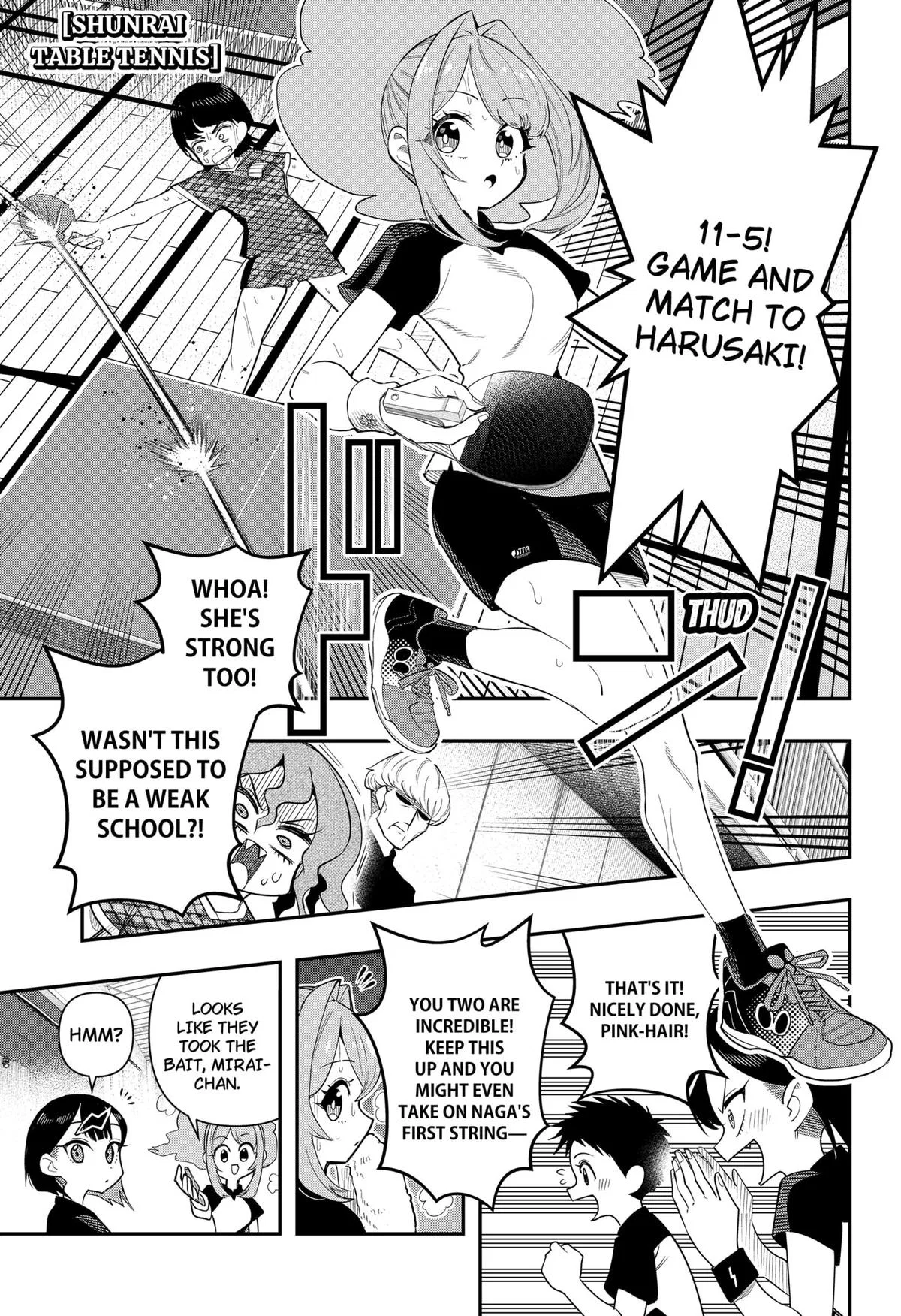 Shunrai Table Tennis Chapter 4 – Page 1