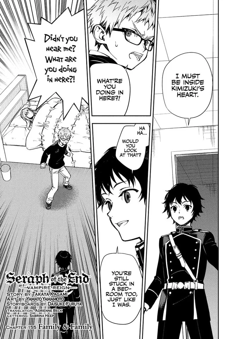 Seraph of the End: Vampire Reign Chapter 155 – Page 1