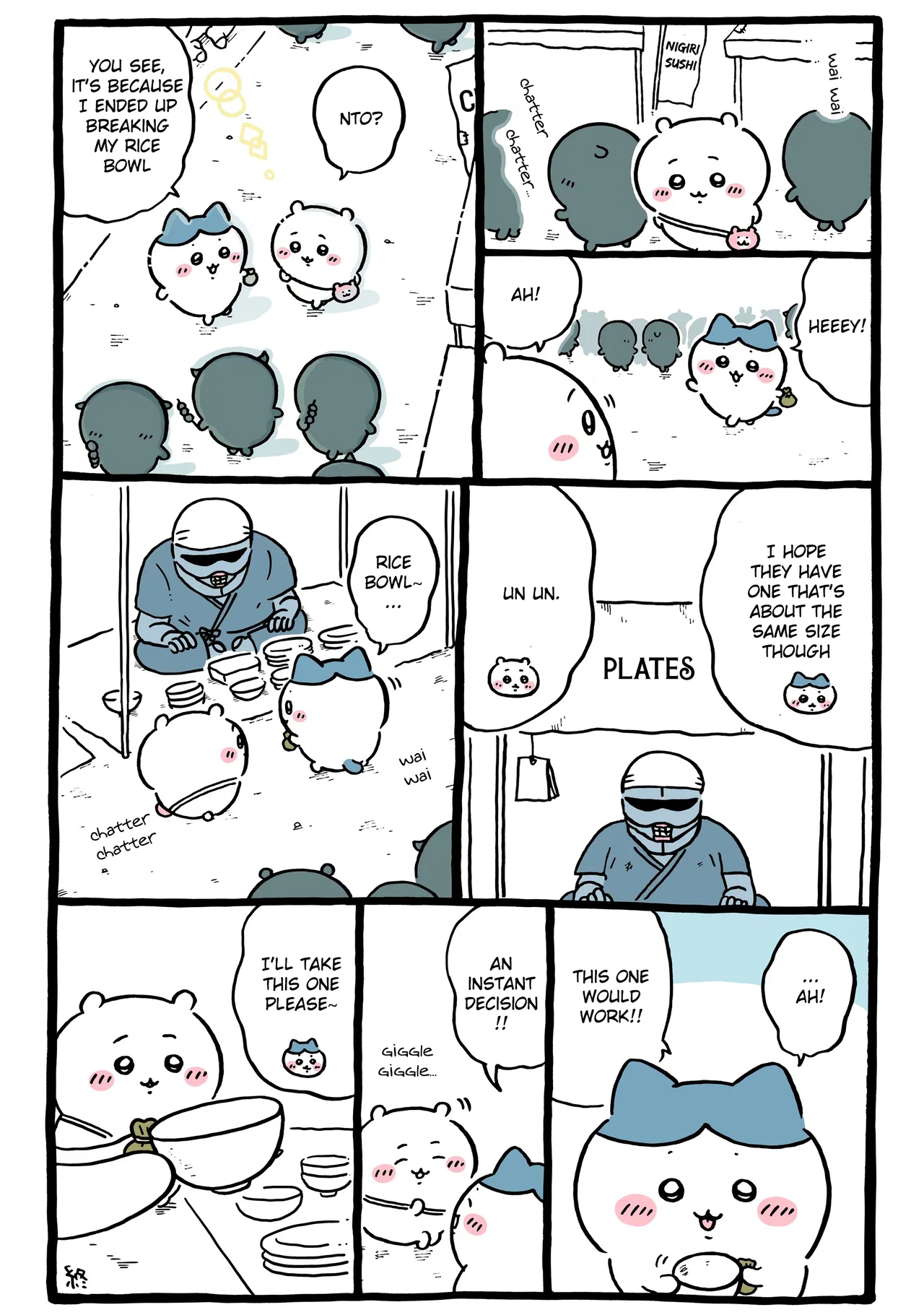 Chiikawa: Nanka Chiisakute Kawaii Yatsu (Webcomic Pages) Chapter 1185 – Page 1