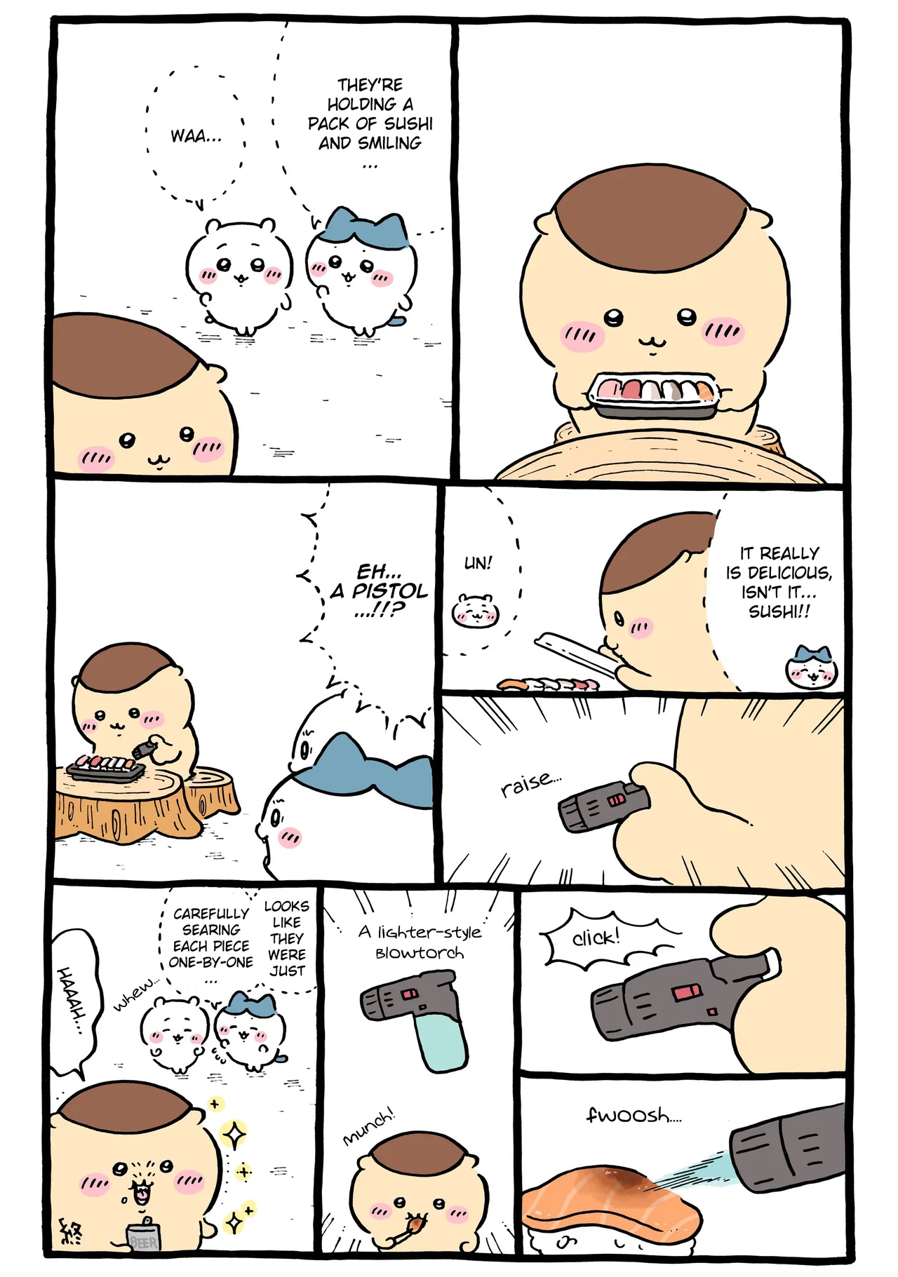 Chiikawa: Nanka Chiisakute Kawaii Yatsu (Webcomic Pages) Chapter 1160 – Page 1