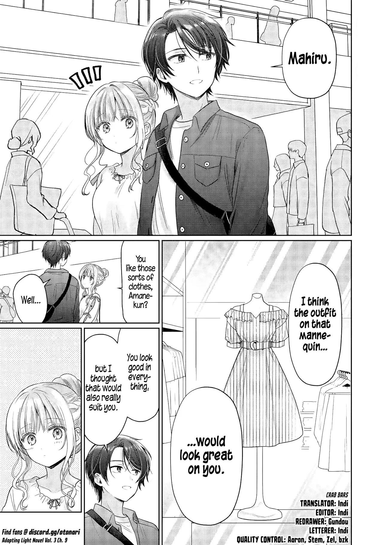 Anime – The Angel Next Door Spoils Me Rotten Chapter 28.3 – Page 1