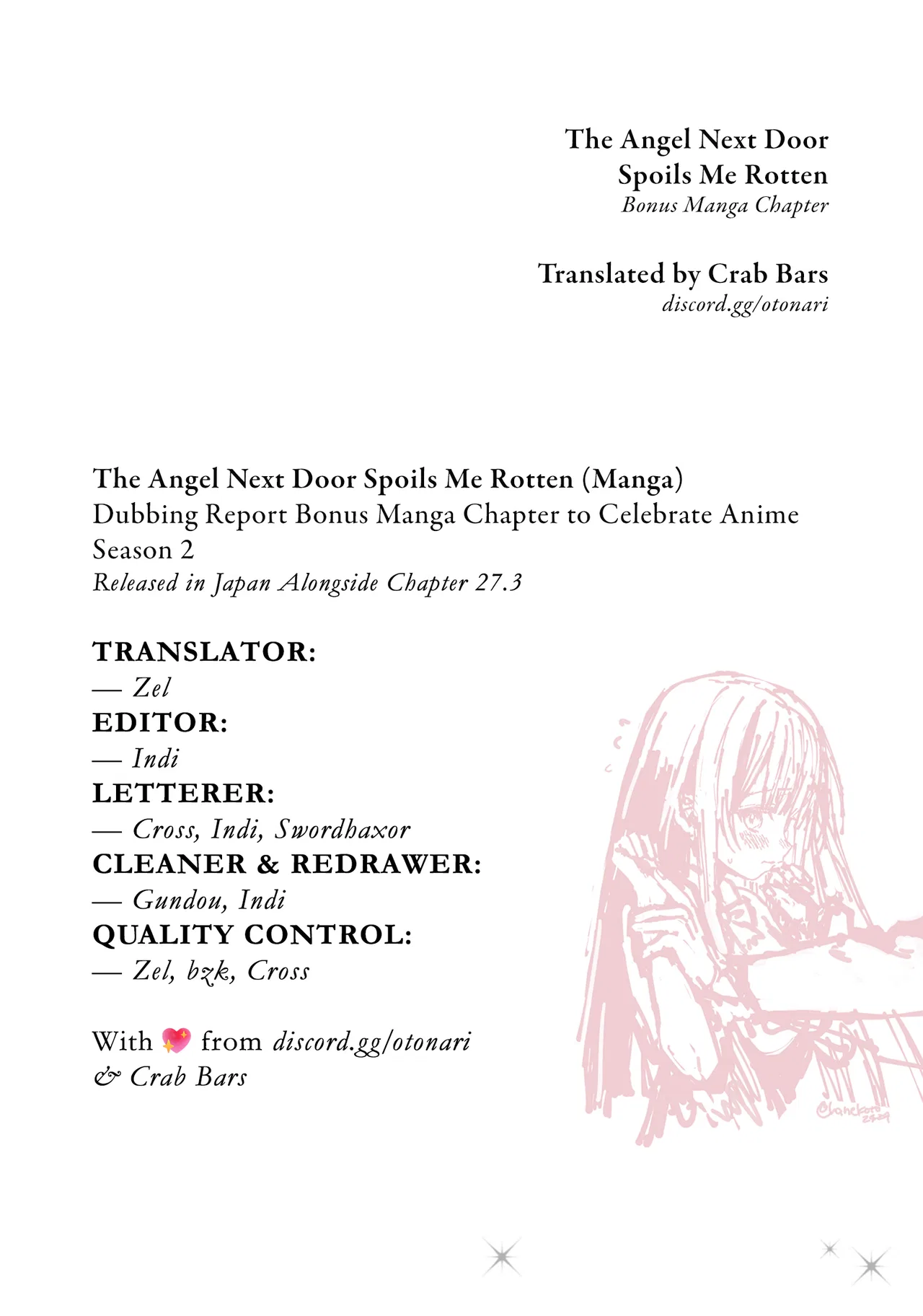 Anime – The Angel Next Door Spoils Me Rotten Chapter 27.5 – Page 8