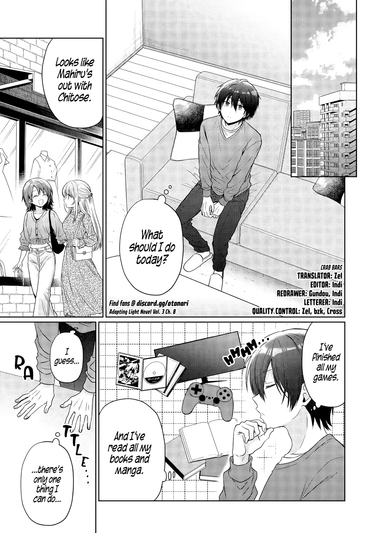 Anime – The Angel Next Door Spoils Me Rotten Chapter 27.3 – Page 1