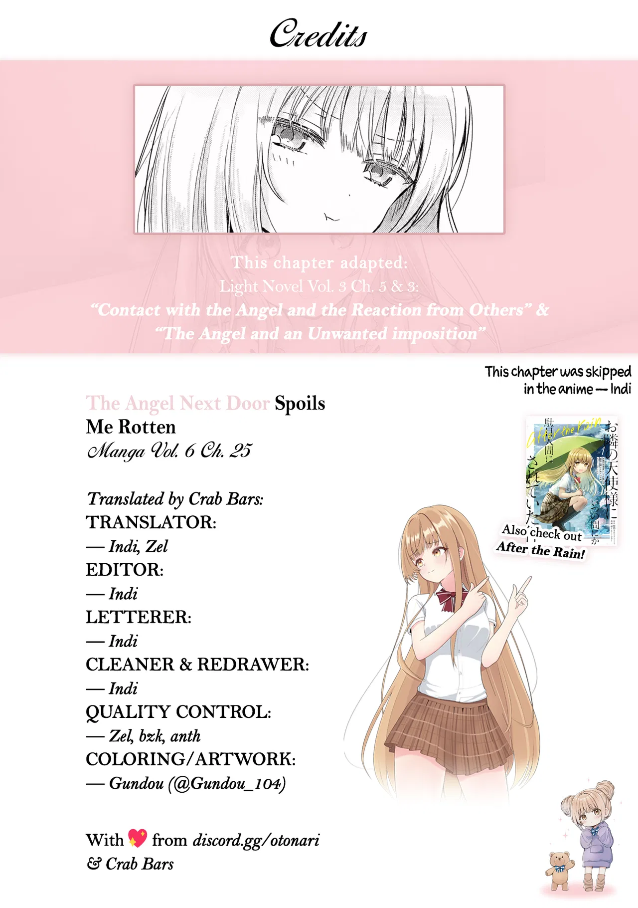 Anime – The Angel Next Door Spoils Me Rotten Chapter 25.4 – Page 17