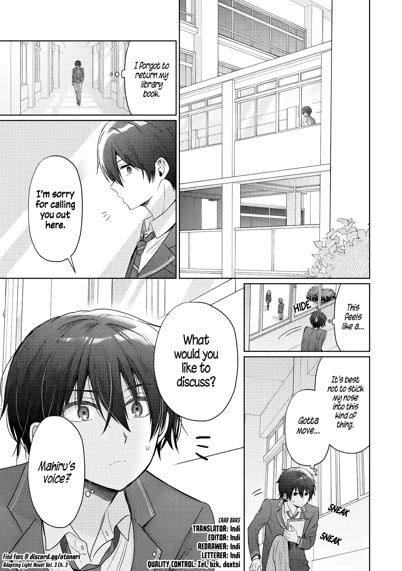Anime – The Angel Next Door Spoils Me Rotten Chapter 25.3 – Page 1