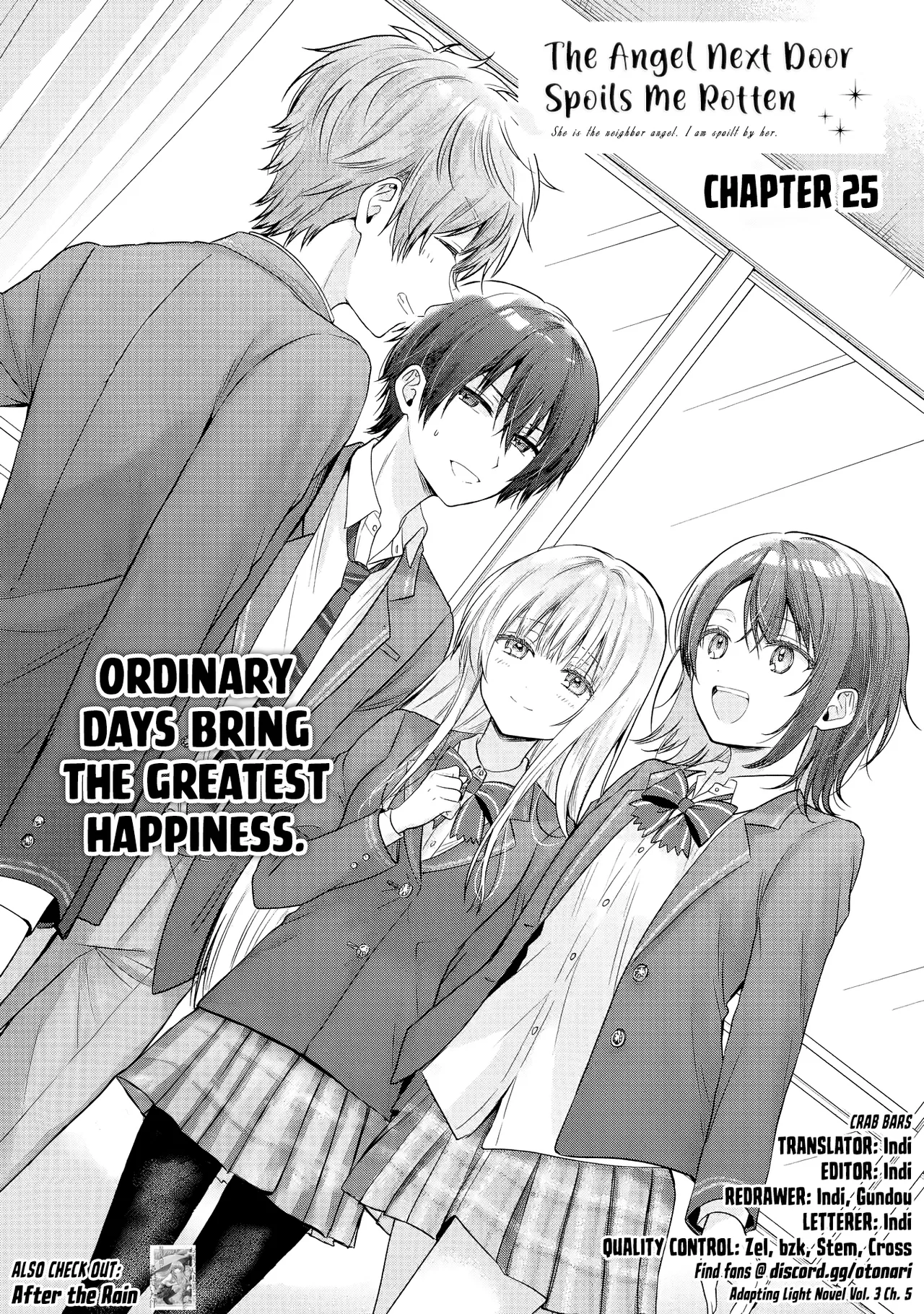 Anime – The Angel Next Door Spoils Me Rotten Chapter 25.1 – Page 1
