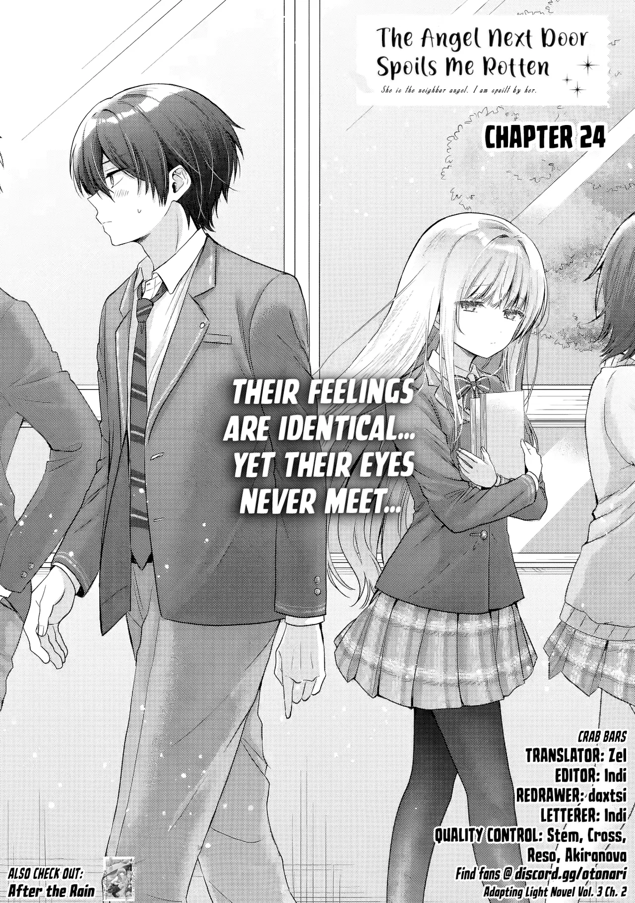 Anime – The Angel Next Door Spoils Me Rotten Chapter 24.1 – Page 1