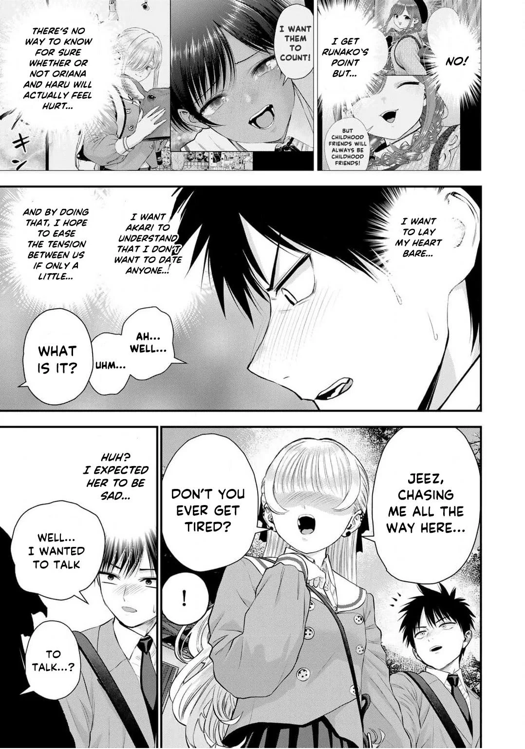 Anime – You Can’t Be In a Rom-Com with Your Childhood Friends! Chapter 144 – Page 3