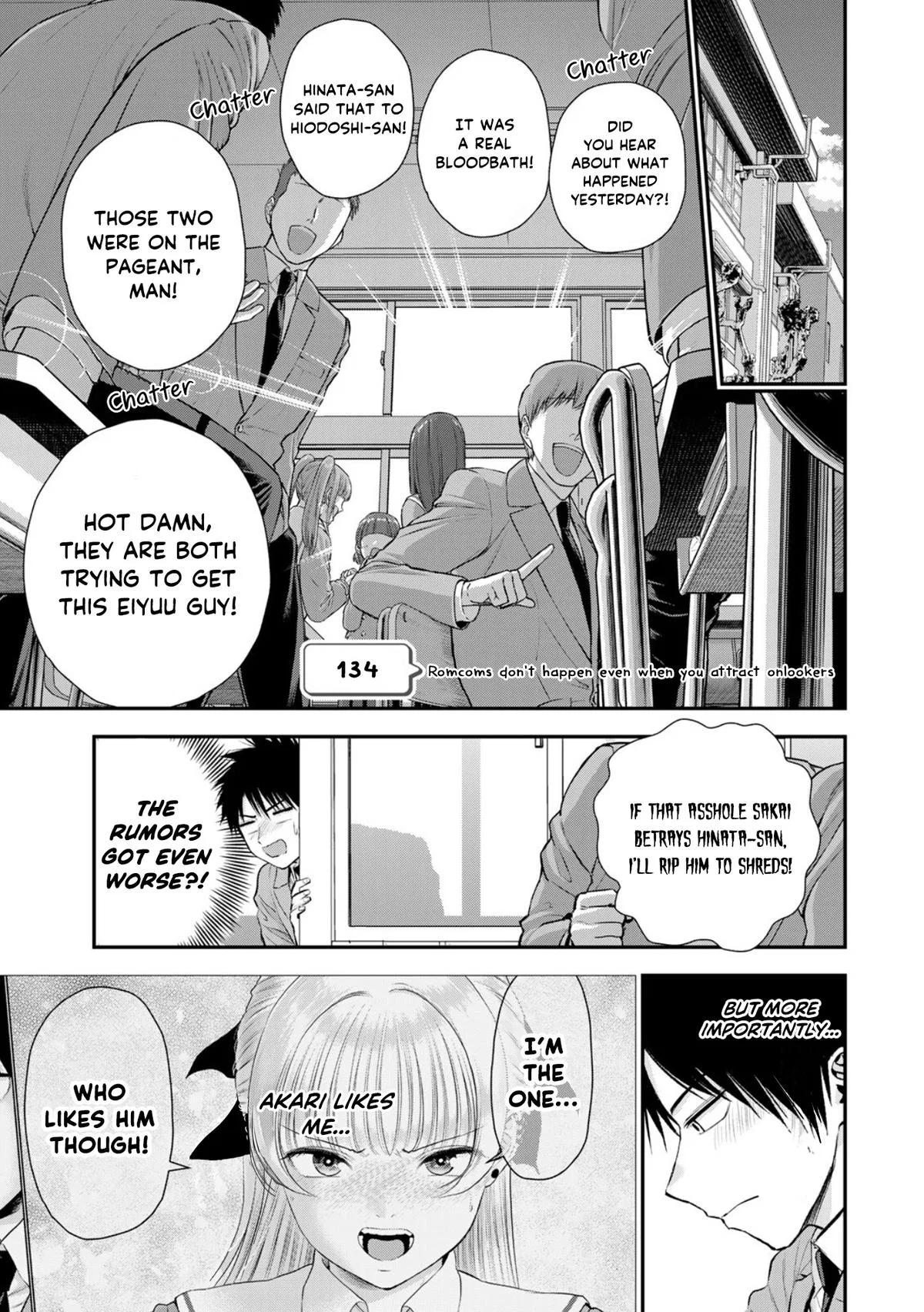 Anime – You Can’t Be In a Rom-Com with Your Childhood Friends! Chapter 134 – Page 1