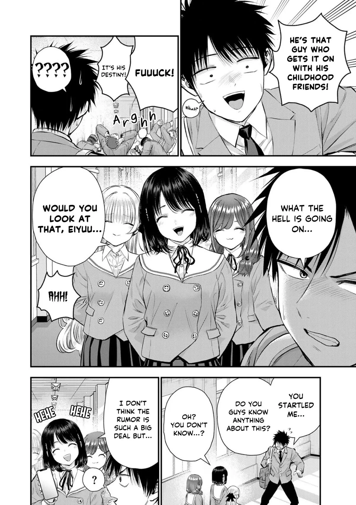 Anime – You Can’t Be In a Rom-Com with Your Childhood Friends! Chapter 133 – Page 2