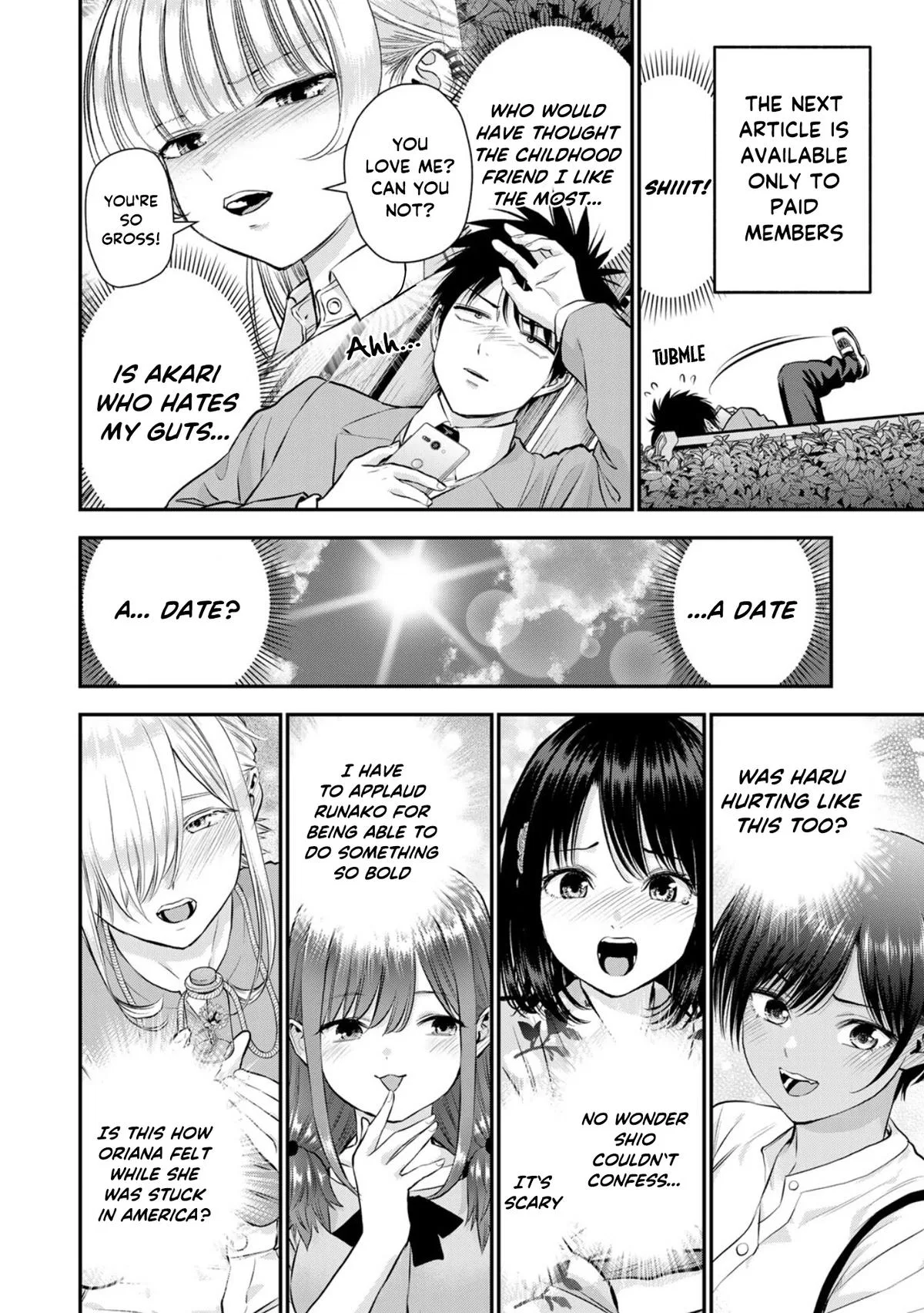 Anime – You Can’t Be In a Rom-Com with Your Childhood Friends! Chapter 130 – Page 4