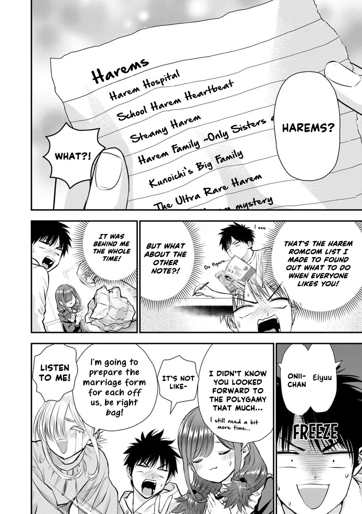 Anime – You Can’t Be In a Rom-Com with Your Childhood Friends! Chapter 129 – Page 14
