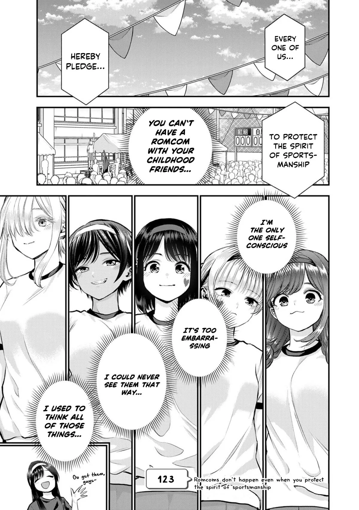 Anime – You Can’t Be In a Rom-Com with Your Childhood Friends! Chapter 123 – Page 1