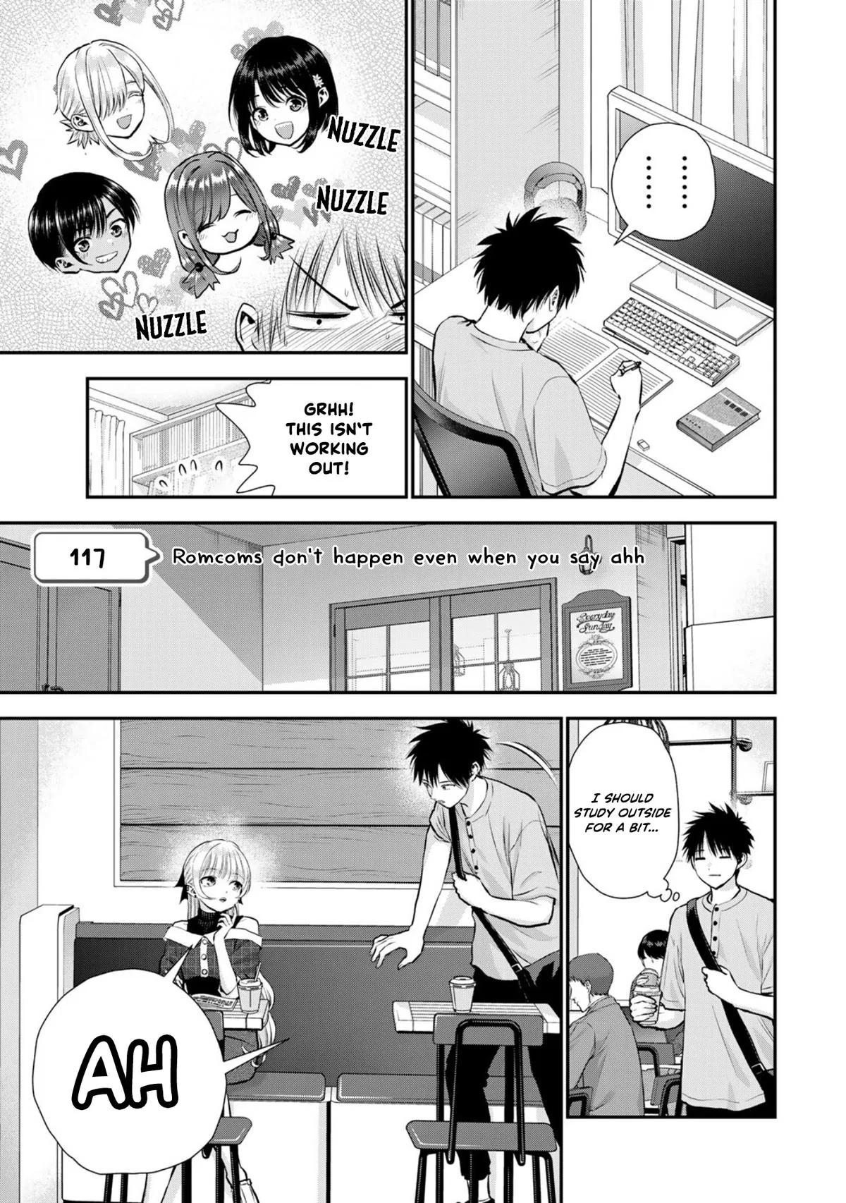 Anime – You Can’t Be In a Rom-Com with Your Childhood Friends! Chapter 117 – Page 1