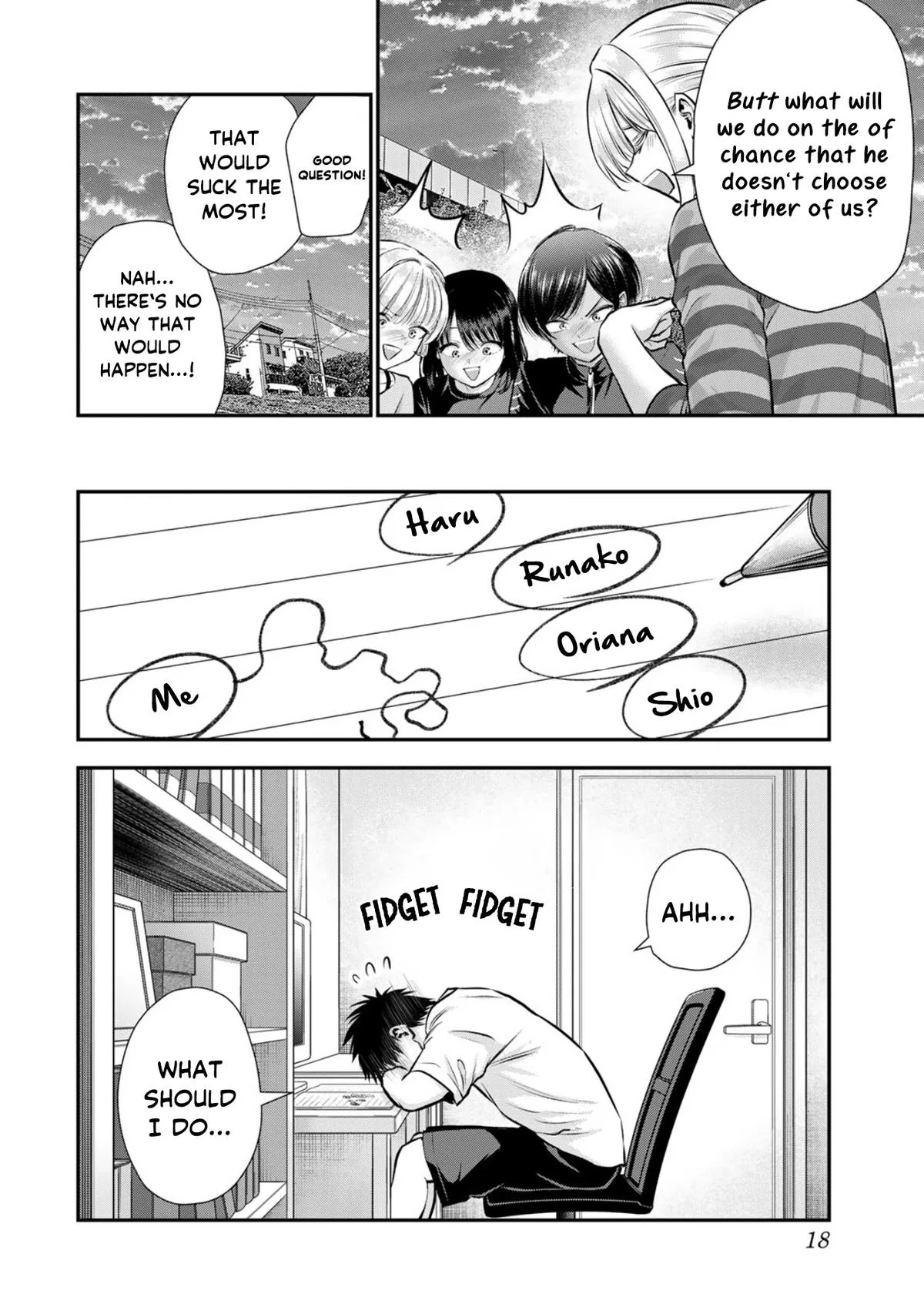 Anime – You Can’t Be In a Rom-Com with Your Childhood Friends! Chapter 115 – Page 16