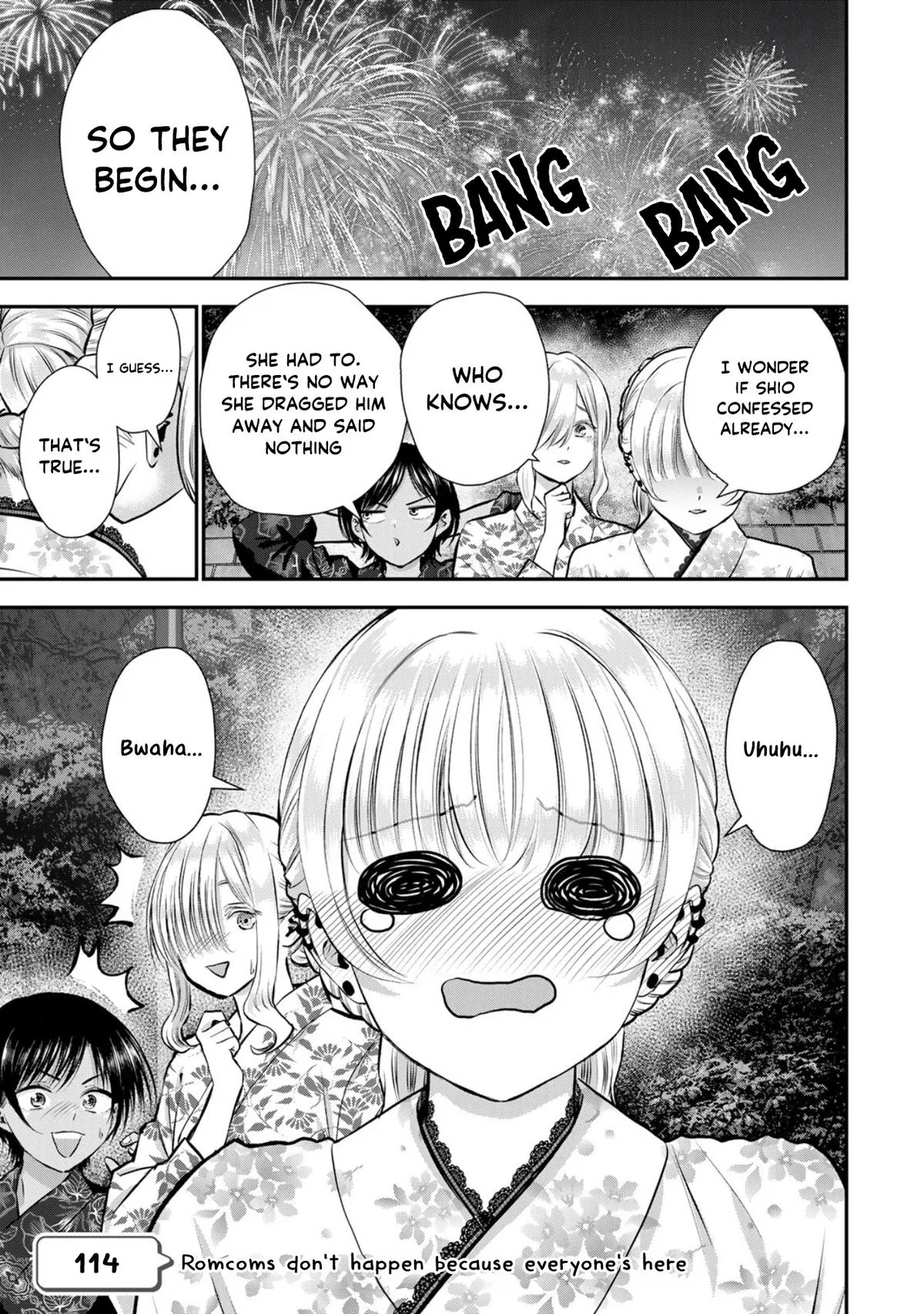 Anime – You Can’t Be In a Rom-Com with Your Childhood Friends! Chapter 114 – Page 1