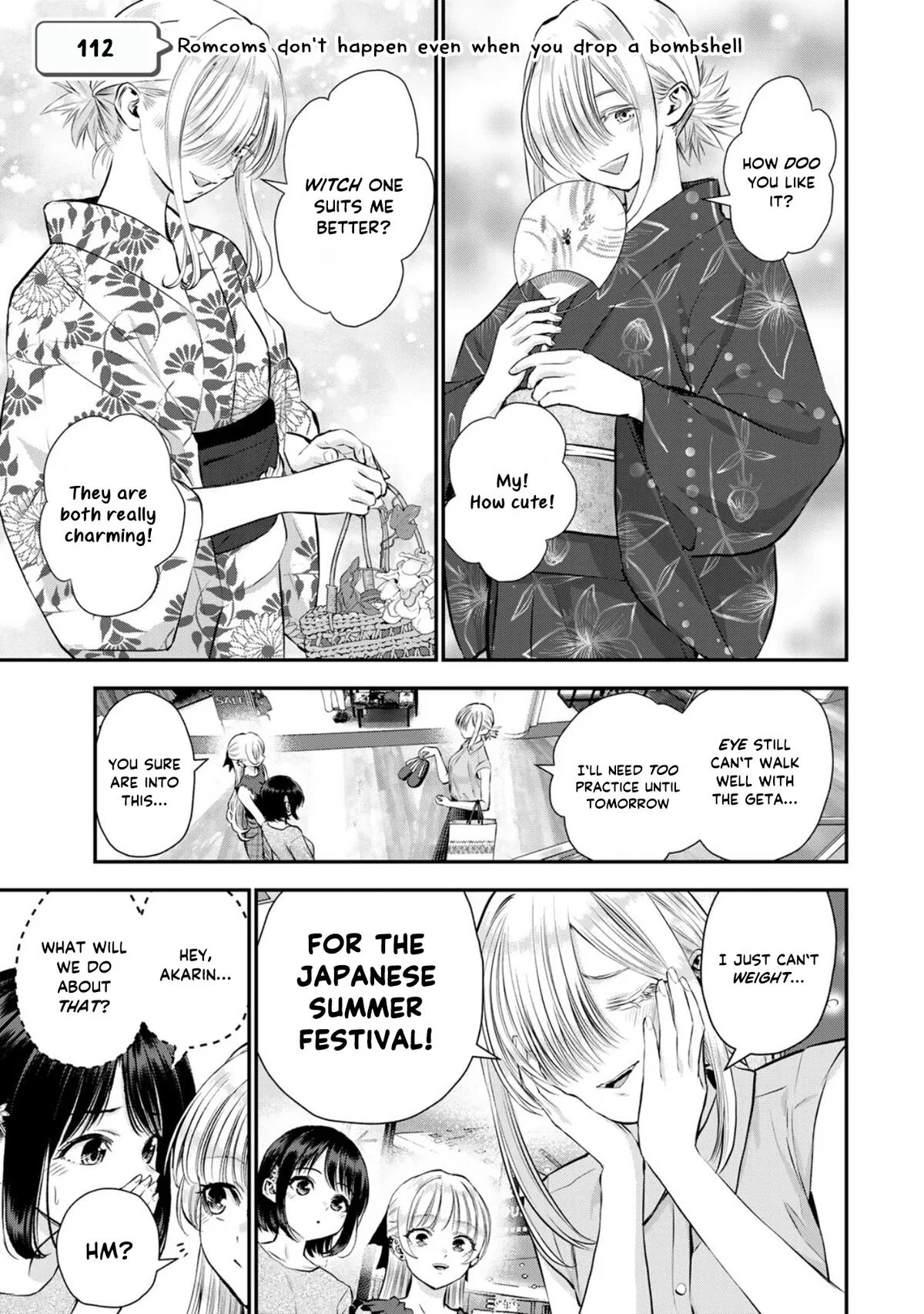 Anime – You Can’t Be In a Rom-Com with Your Childhood Friends! Chapter 112 – Page 1