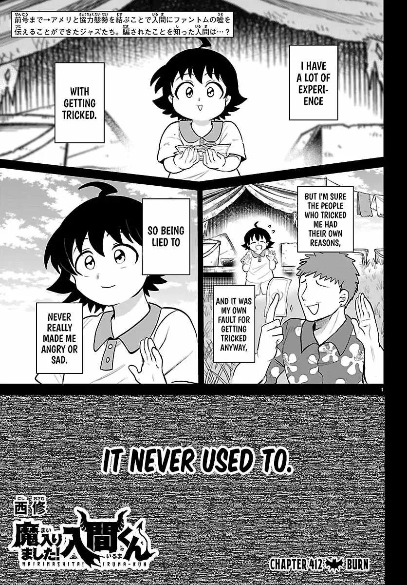 Anime – Welcome to Demon School! Iruma-kun Chapter 412 – Page 1