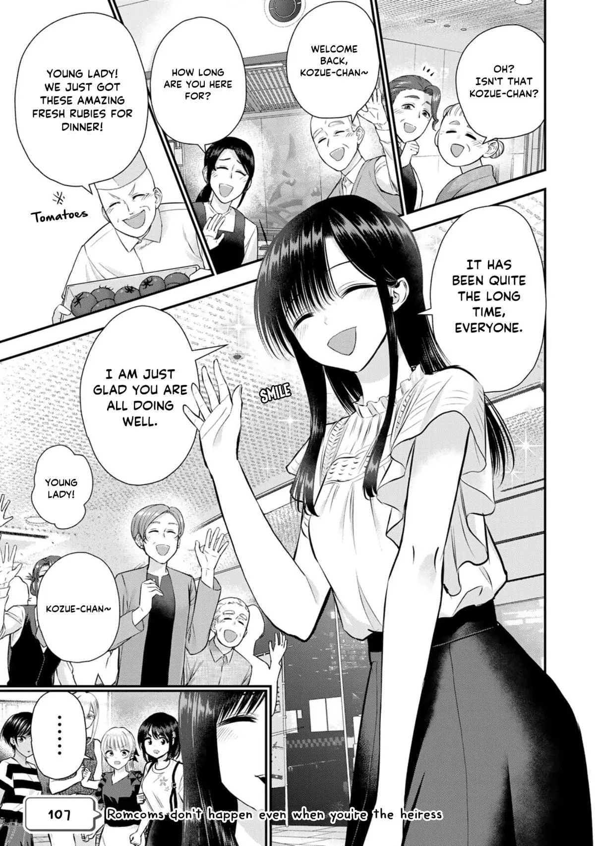 Anime – You Can’t Be In a Rom-Com with Your Childhood Friends! Chapter 107 – Page 1