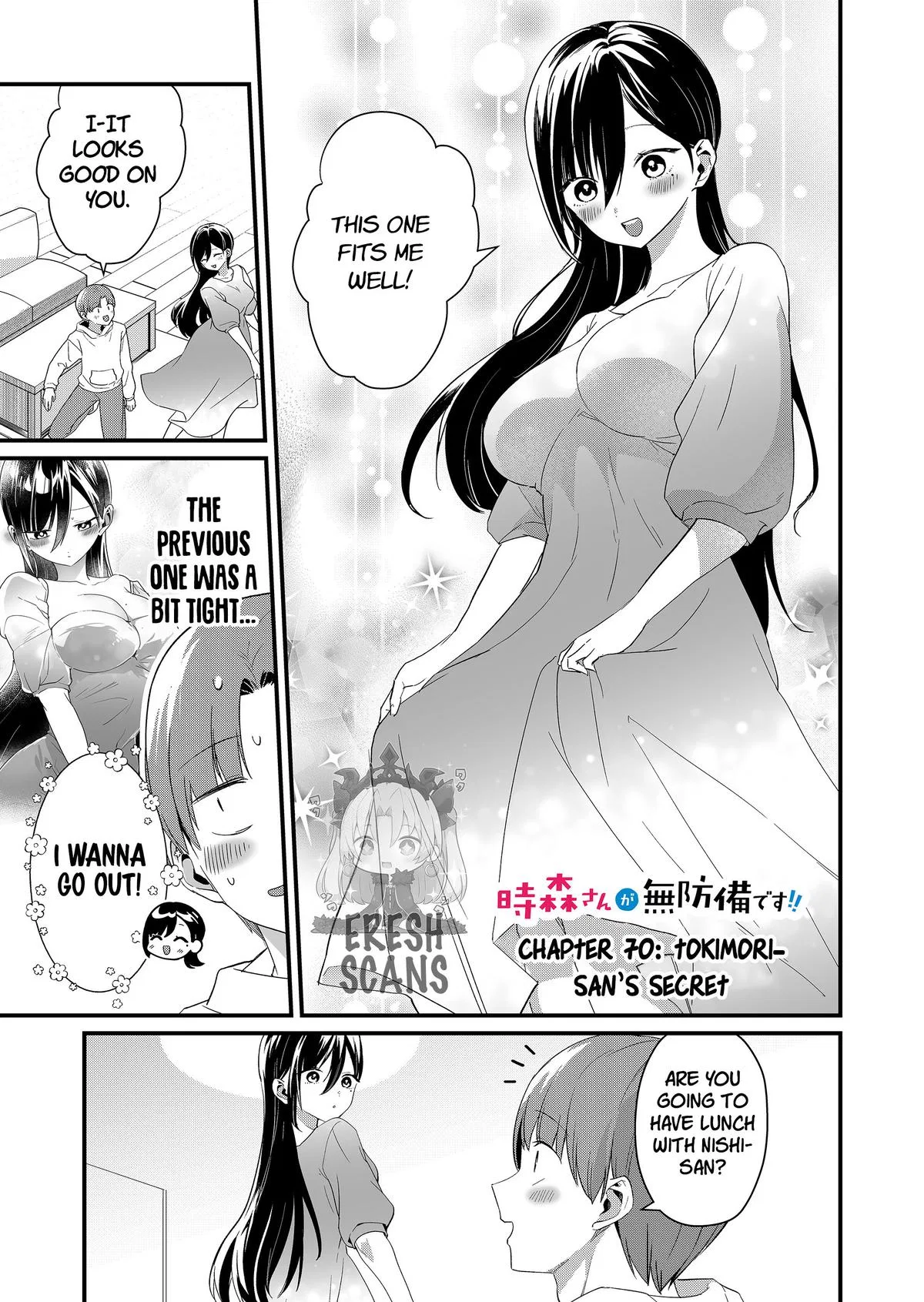 Tokimori-san is Completely Defenseless!! Chapter 70 – Page 1