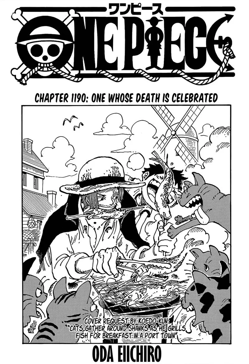 One Piece One Piece Chapter 1190 – Page 1