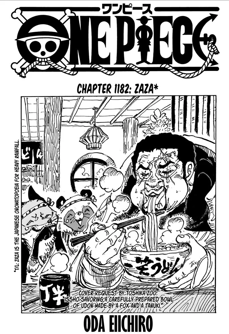 One Piece One Piece Chapter 1182 – Page 1
