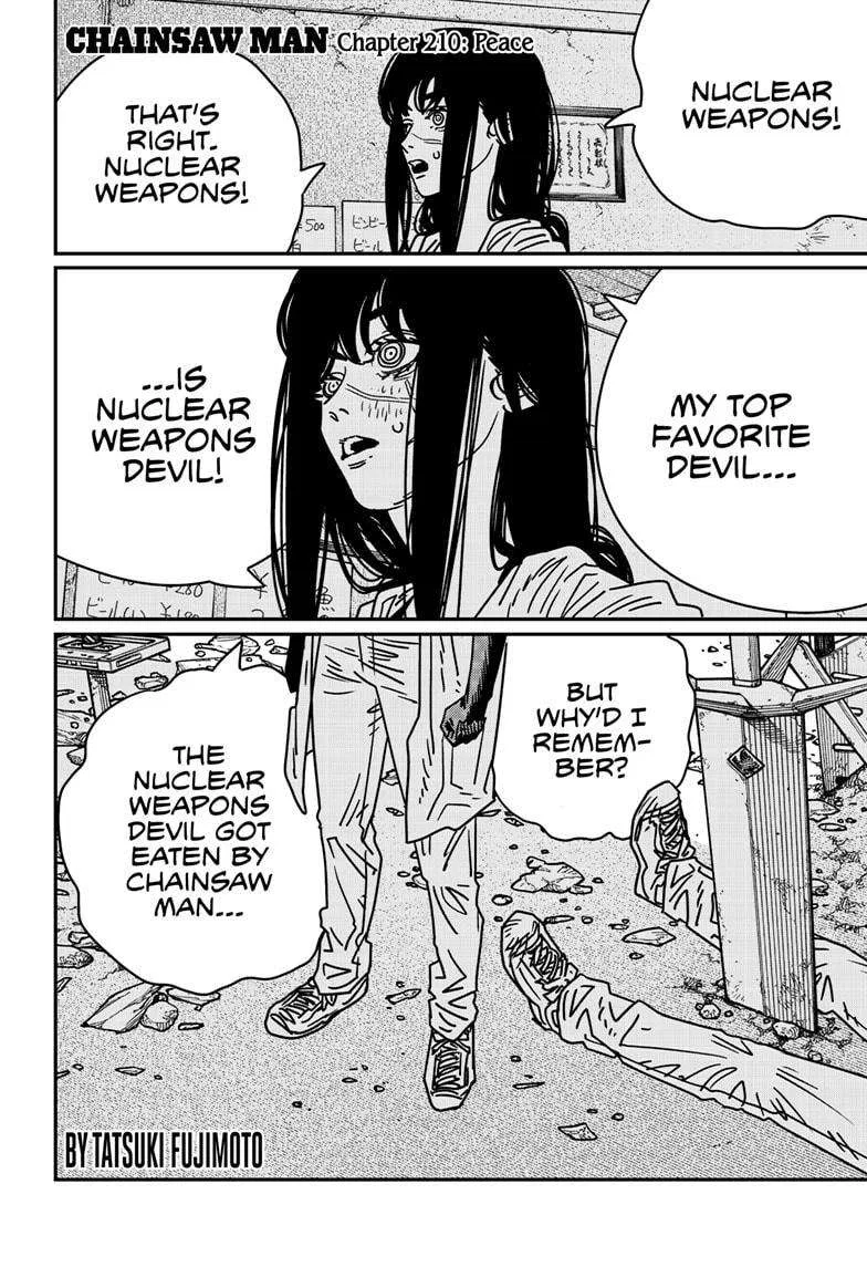 Chainsaw Man Chainsaw Man Chapter 210 – Page 1