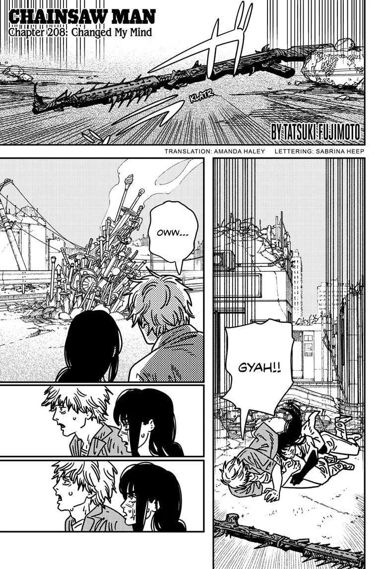 Chainsaw Man Chainsaw Man Chapter 208 – Page 1