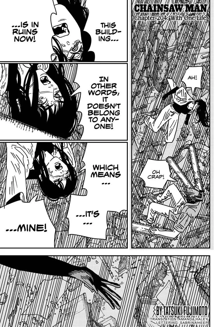 Chainsaw Man Chainsaw Man Chapter 204 – Page 1