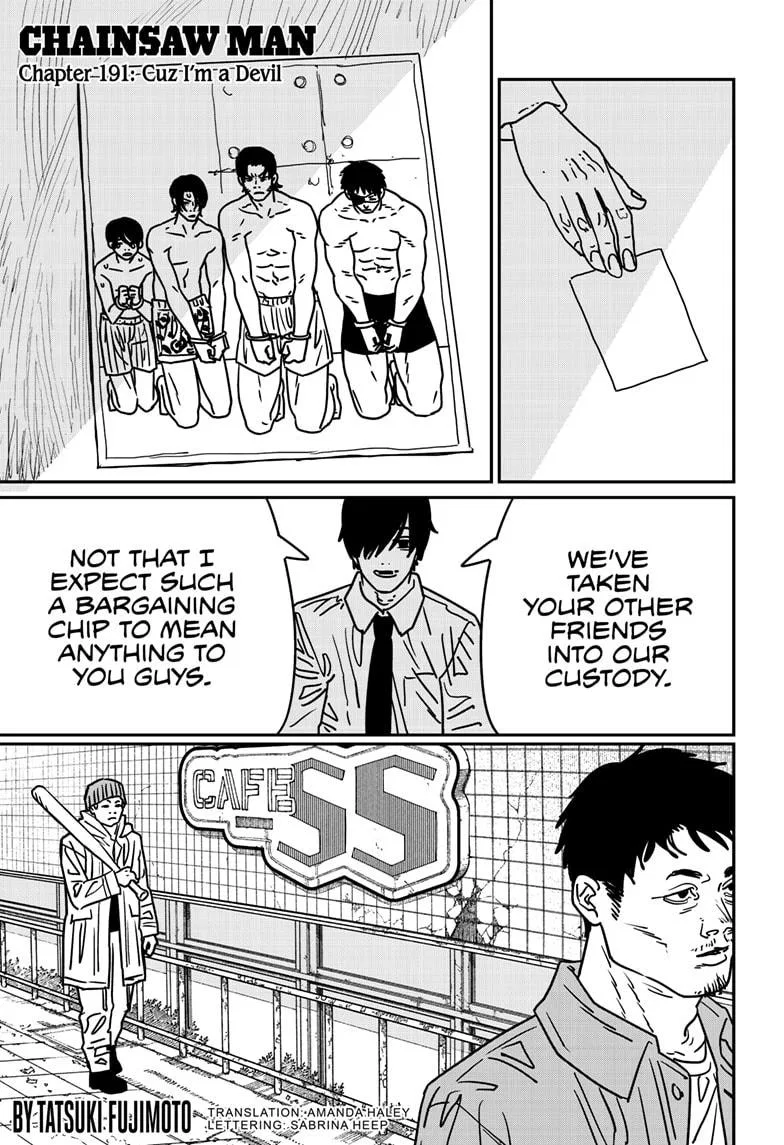 Chainsaw Man Chainsaw Man Chapter 191 – Page 1