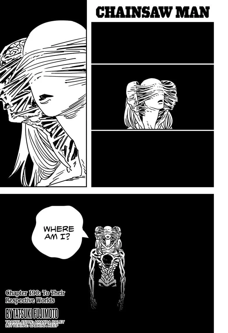 Chainsaw Man Chainsaw Man Chapter 190 – Page 1
