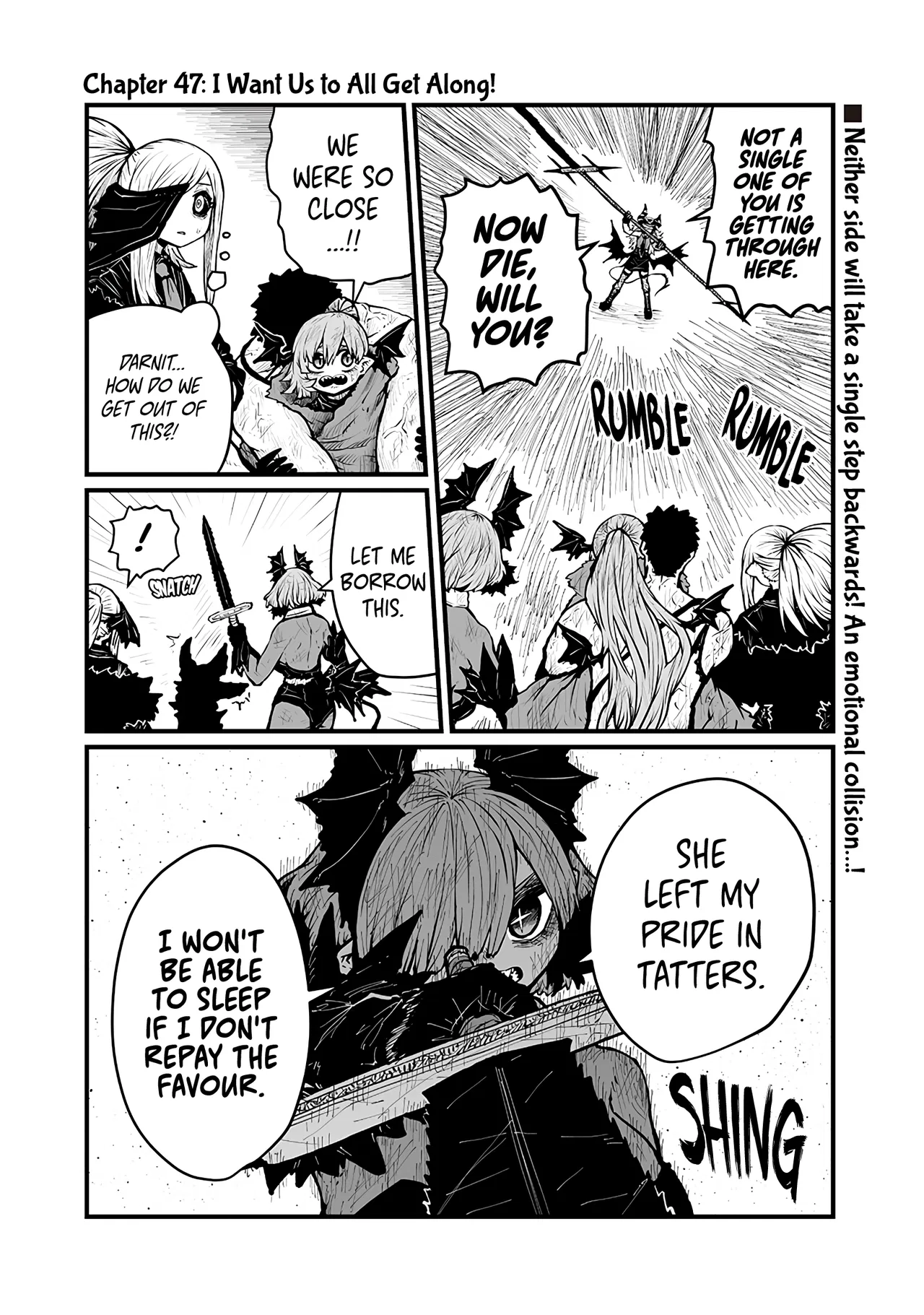 Oyaku ni Tatsu no de Chi o Kudasai Chapter 47 – Page 1