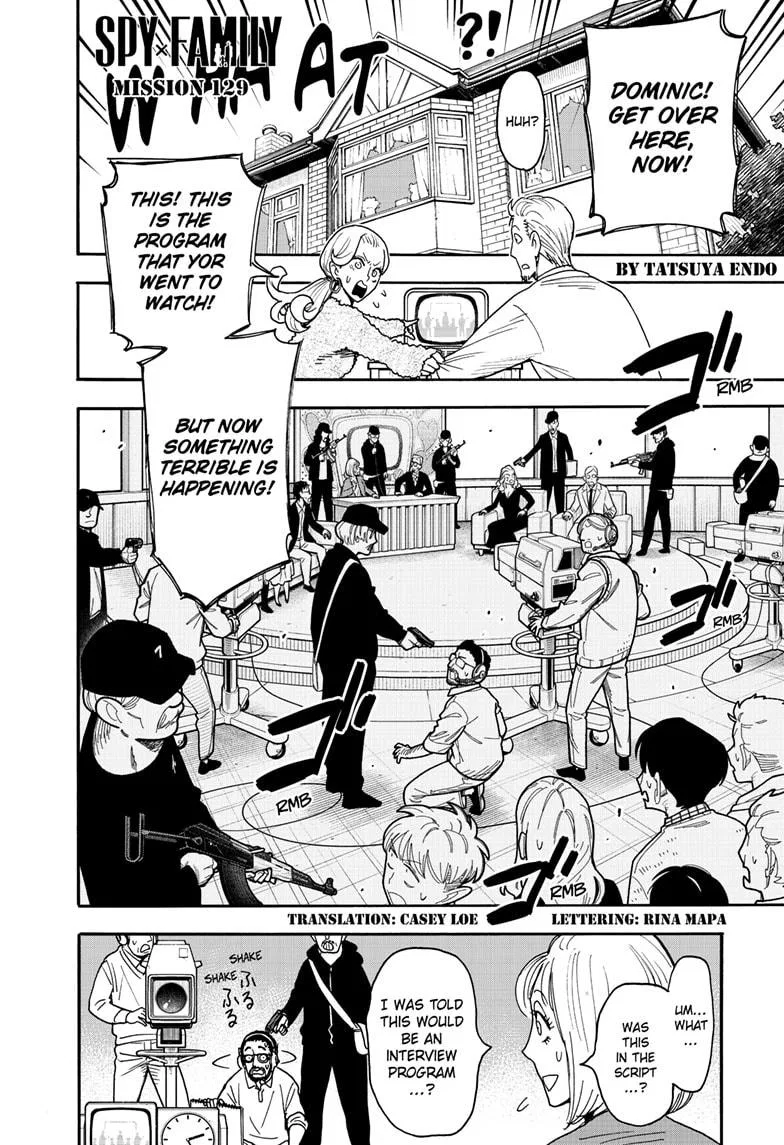 Spy X Family Spy X Family Chapter 129 – Page 1