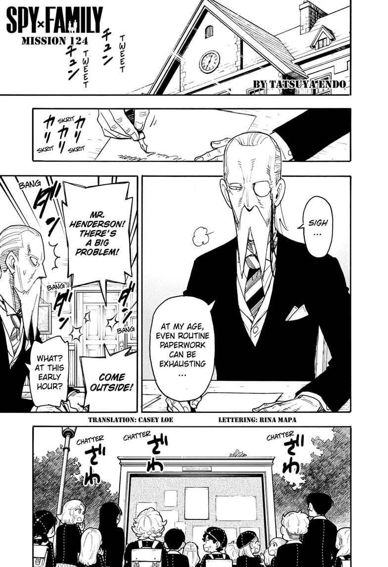 Spy X Family Spy X Family Chapter 124 – Page 1