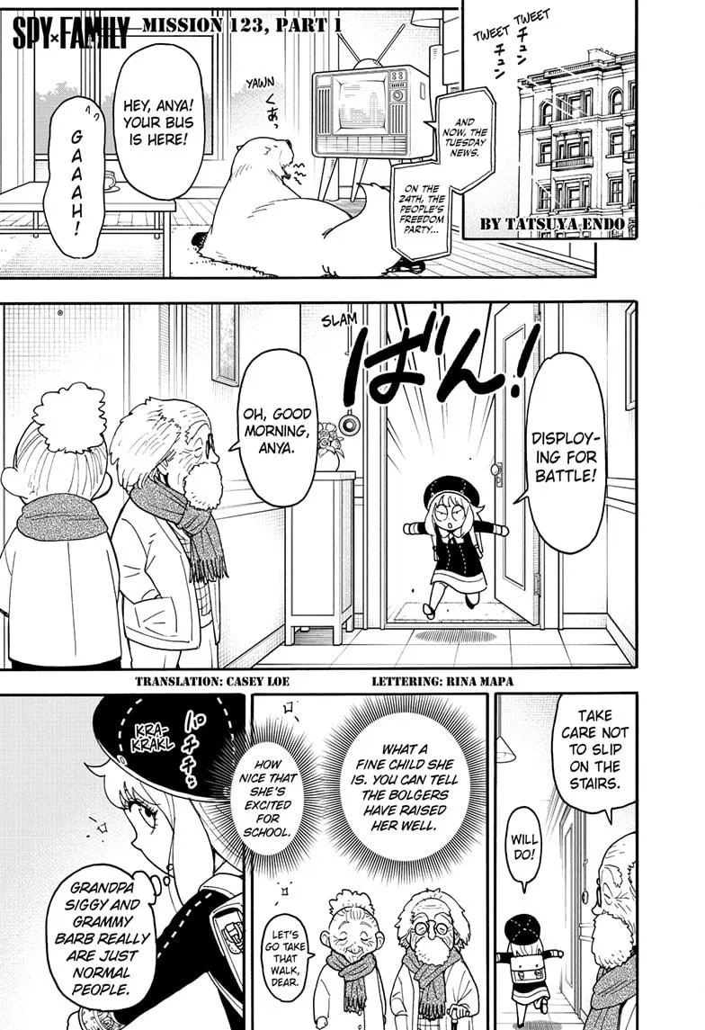 Spy X Family Spy X Family Chapter 123 – Page 1
