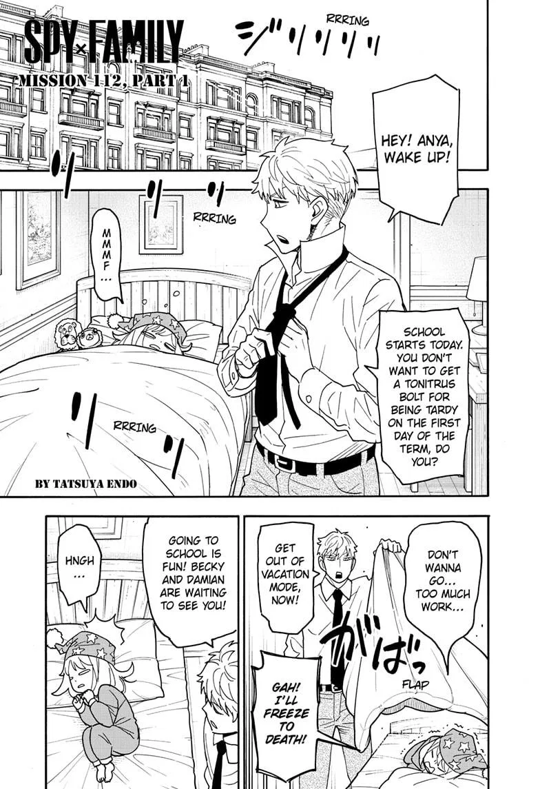 Spy X Family Spy X Family Chapter 112.1 – Page 1