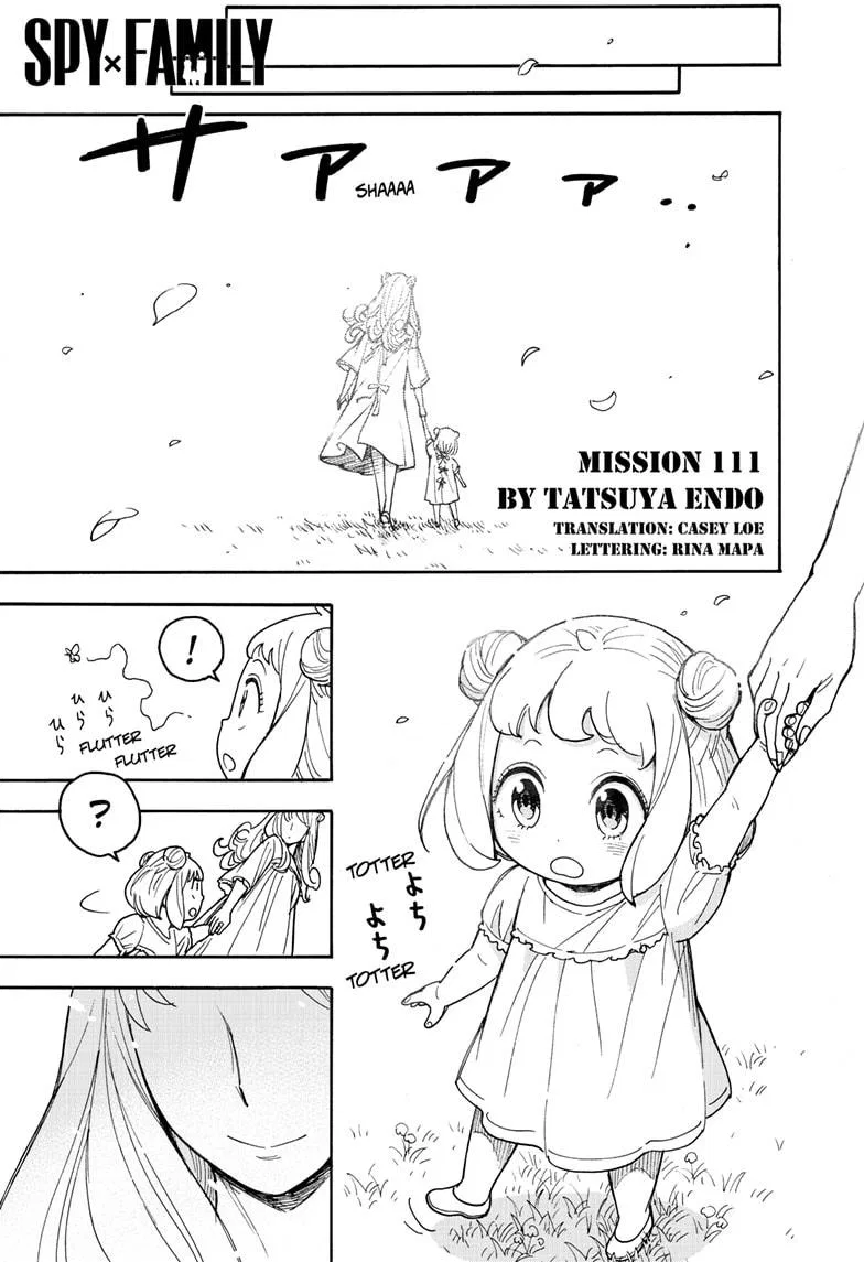 Spy X Family Spy X Family Chapter 111 – Page 1