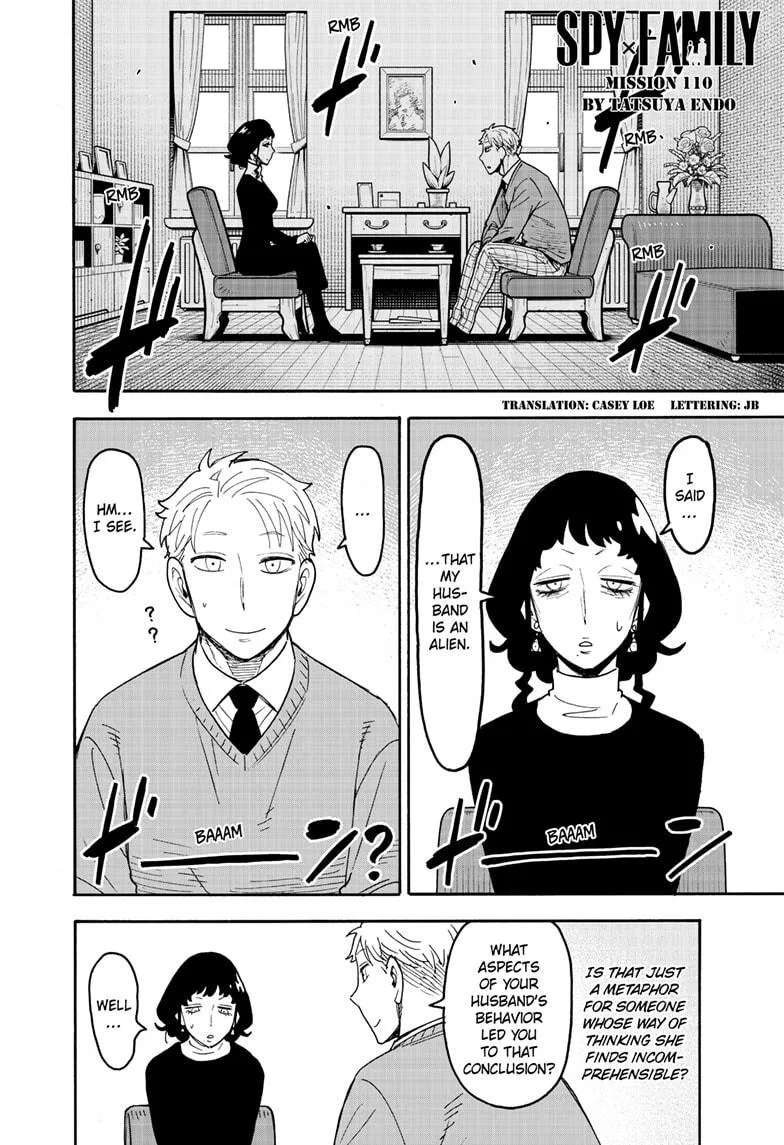 Spy X Family Spy X Family Chapter 110 – Page 1