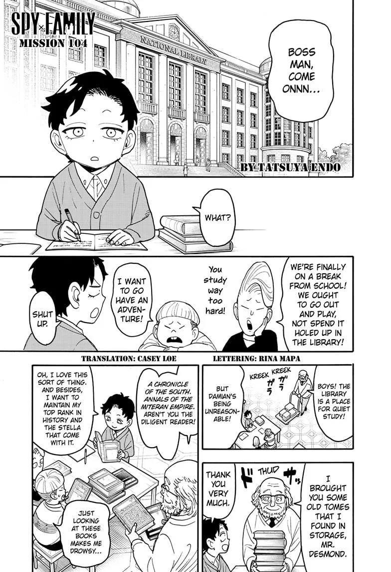 Spy X Family Spy X Family Chapter 104 – Page 1