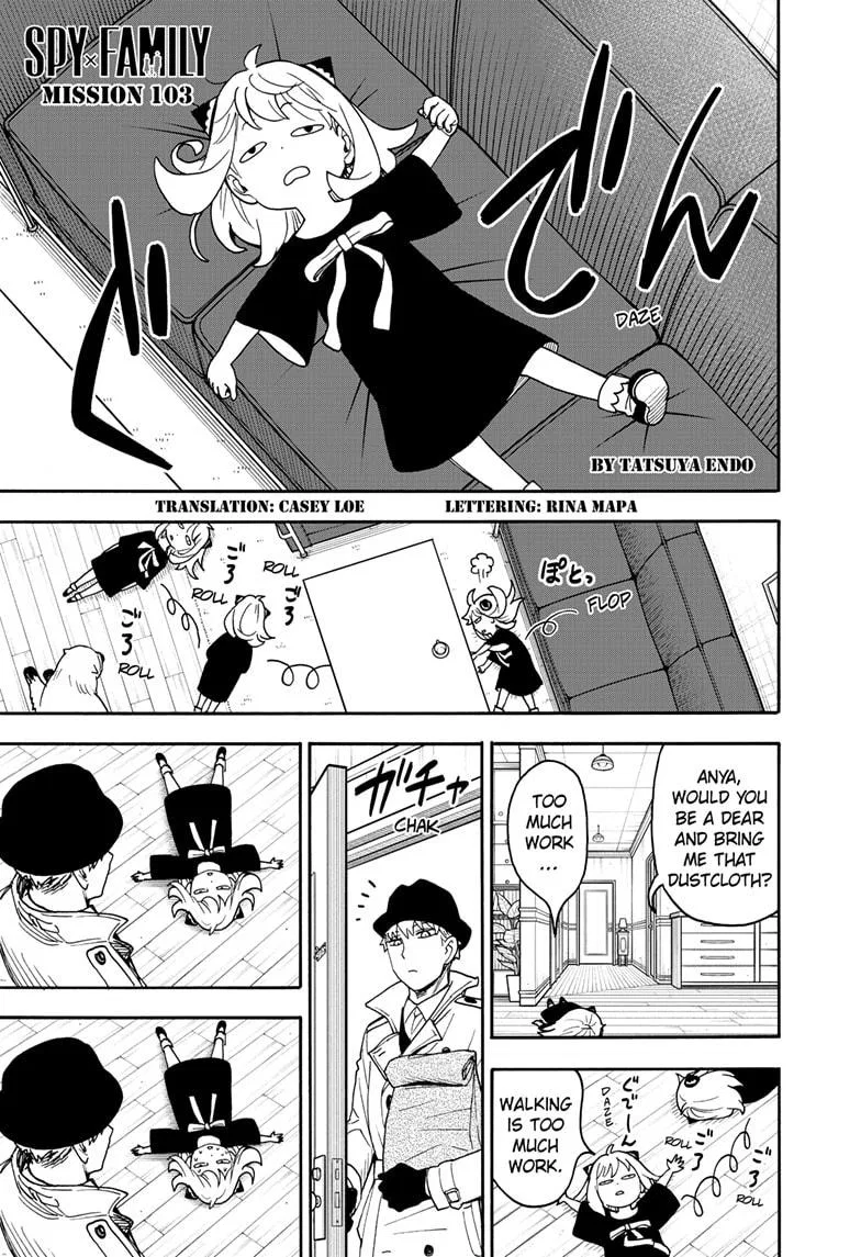 Spy X Family Spy X Family Chapter 103 – Page 1