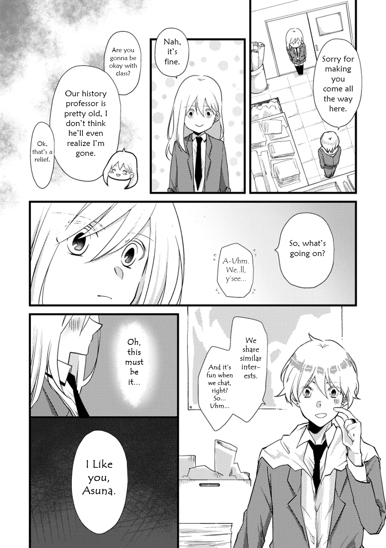 Tokubetsu na Chuutohanpa Chapter 19 – Page 1
