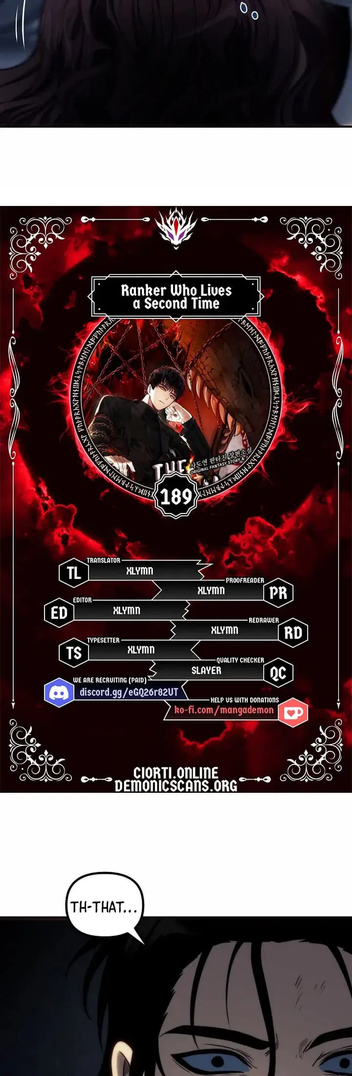 Ranker Who Lives A Second Time Chapter 189 – Page 4