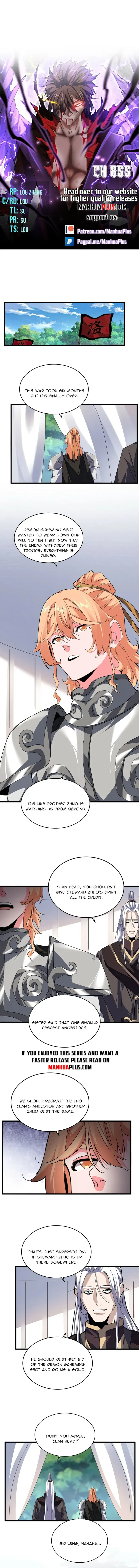 Magic Emperor Chapter 855 – Page 1